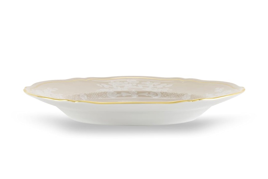 Piatto dessert Oriente Italiano Meringa porcellana Richard Ginori