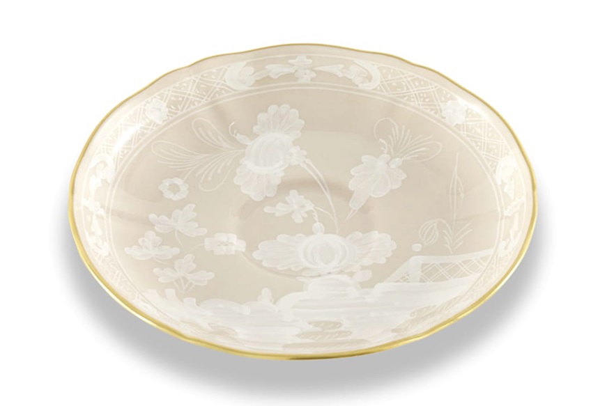 Coffee saucer Oriente Italiano Meringa porcelain Richard Ginori
