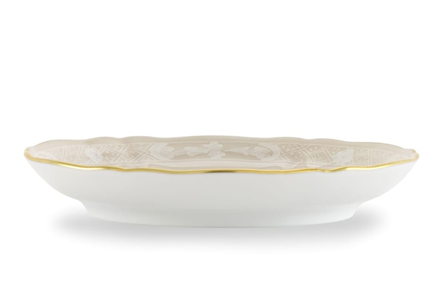 Coffee saucer Oriente Italiano Meringa porcelain Richard Ginori