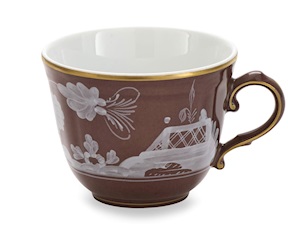 IMAGES D'ORIENT Geschenkset 2 in 1 Metalldosen mit 2 x 90ml Porcalain Espressotassen Espressobecher Moccatassen je mit einem Unterteller bunt orientalisch Gemustert