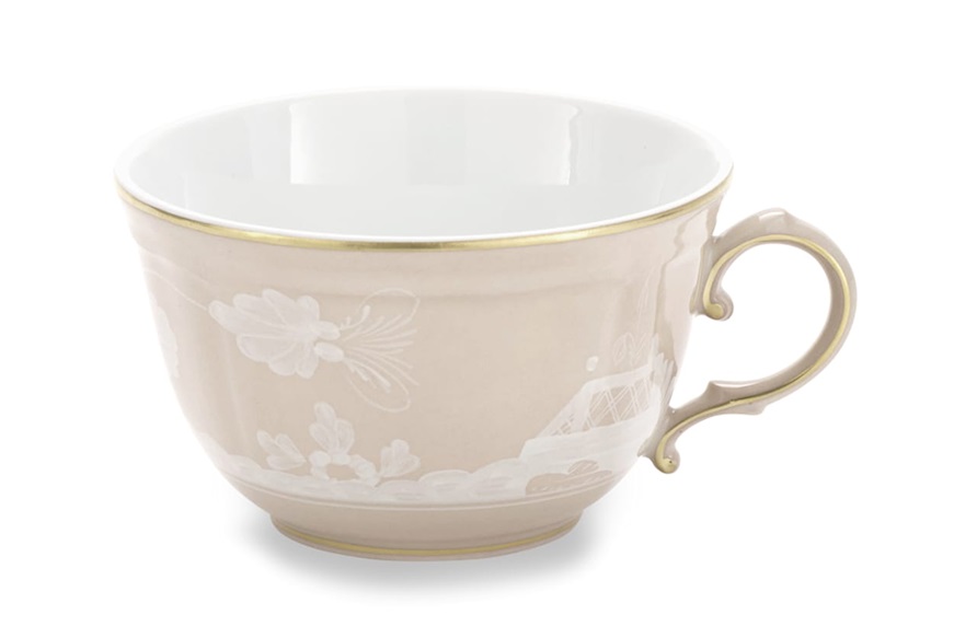 Tea cup Oriente Italiano Meringa porcelain Richard Ginori