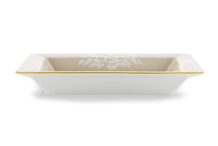 Valet tray Oriente Italiano Meringa porcelain Richard Ginori