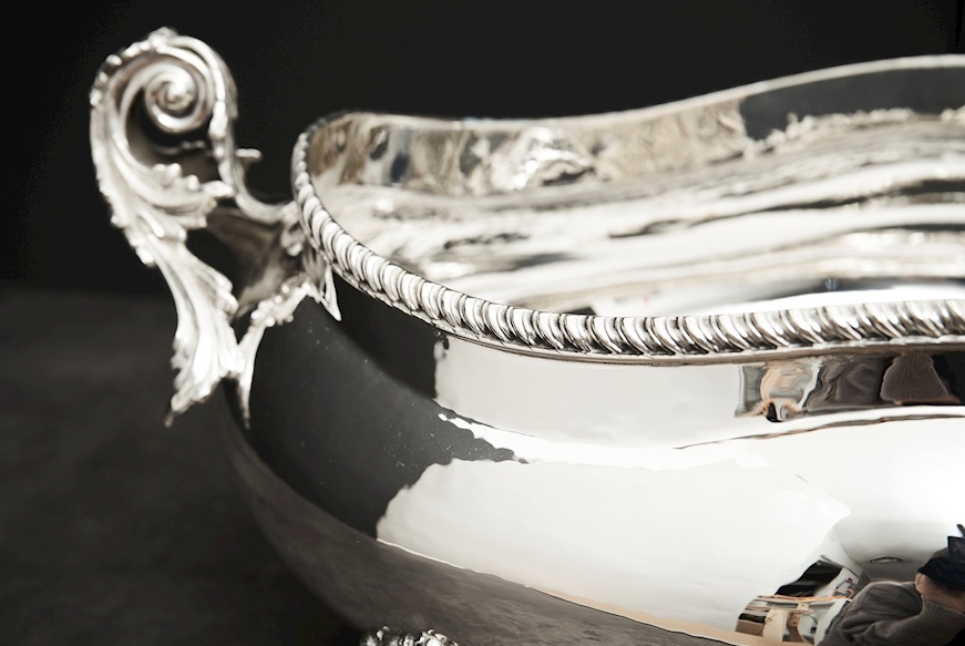 Centerpiece silver 1789 grammi Zanolli Vintage
