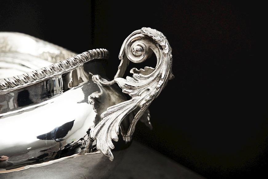 Centerpiece silver 1789 grammi Zanolli Vintage