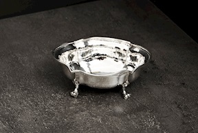 Boat sugar bowl silver 118 grammi in 700 style Zanolli Vintage