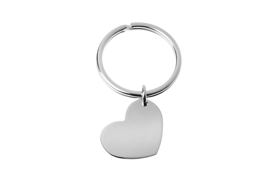 Portachiavi Cuore argento Selezione Zanolli