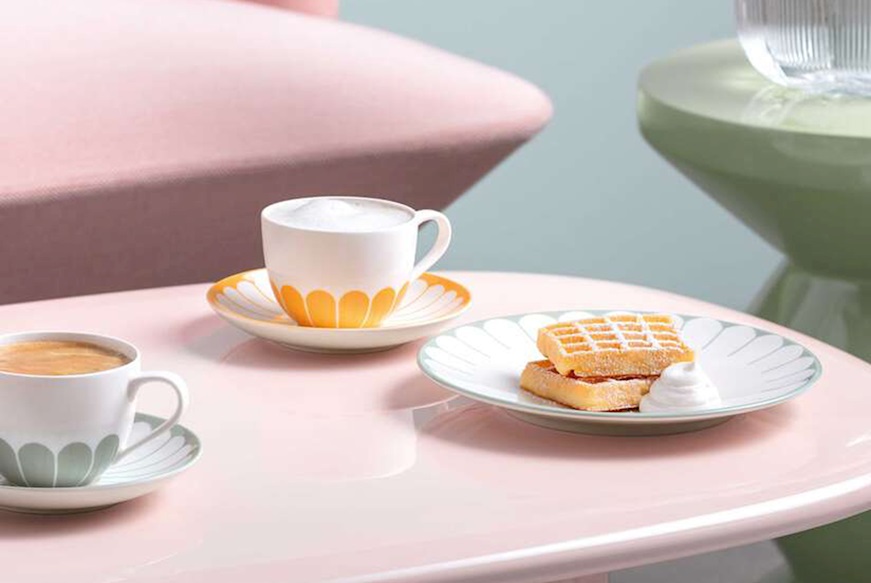 Dessert plate Fleur Vert porcelain Villeroy & Boch