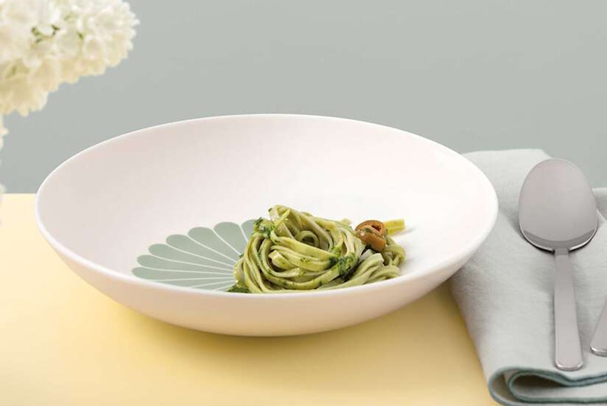 Piatto pasta Fleur Vert porcellana Villeroy & Boch