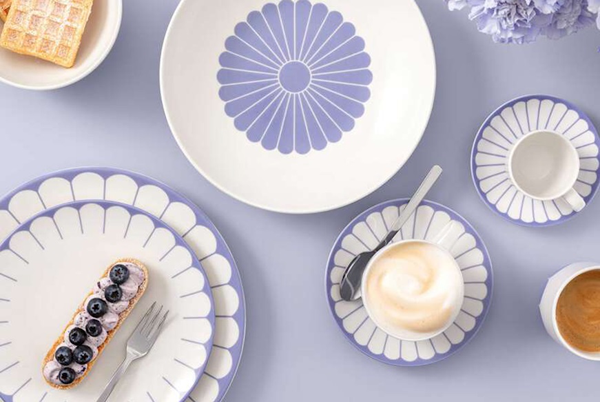 Pasta plate Fleur Bleu porcelain Villeroy & Boch