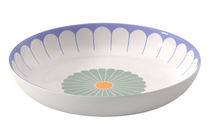 Salad bowl Fleur Couleur porcelain Villeroy & Boch