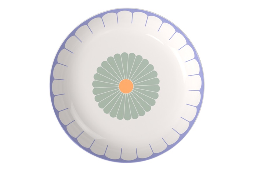 Salad bowl Fleur Couleur porcelain Villeroy & Boch