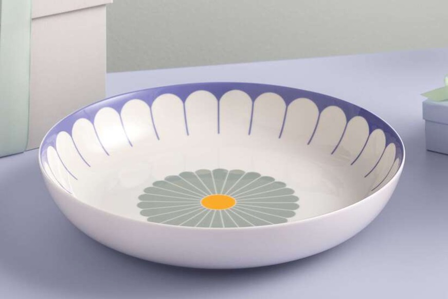 Salad bowl Fleur Couleur porcelain Villeroy & Boch