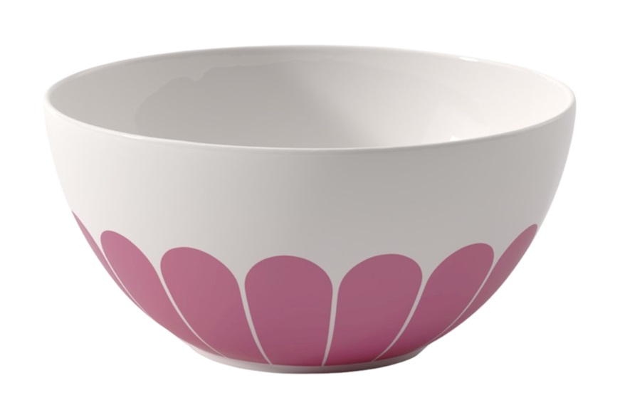 Salad bowl Fleur Couleur porcelain Villeroy & Boch