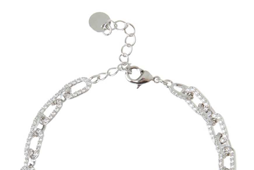 Bracelet brass with zircons Sovrani