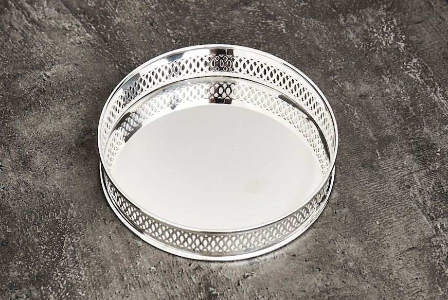 Bottle coaster silver 125 grammi Zanolli Vintage