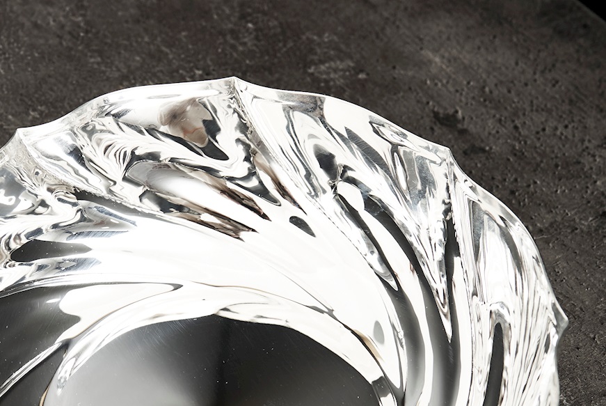 Round bowl silver 183 grammi Zanolli Vintage