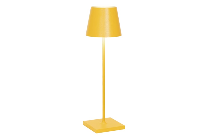 Table lamp Poldina Pro Yellow Zafferano