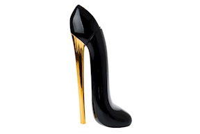 Vaso scarpa Glam nero con tacco oro Selezione Zanolli