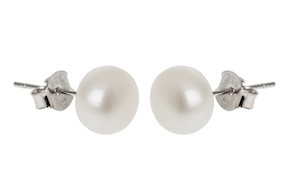 Orecchini argento con perle fresh water Selezione Zanolli