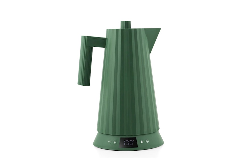 Bollitore elettrico Plissè verde Alessi
