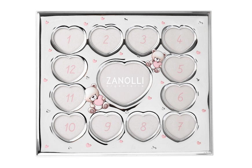 Cornice Nascita rosa Selezione Zanolli