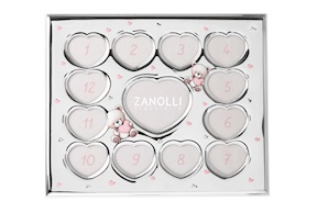 Cornice Nascita rosa Selezione Zanolli