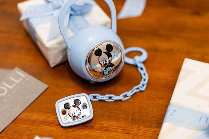 Set spilla e box portaciuccio Mickey Mouse Disney