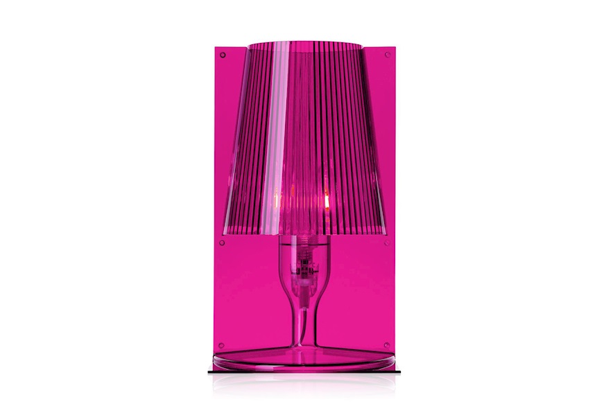Lampada da tavolo Take rosa Kartell
