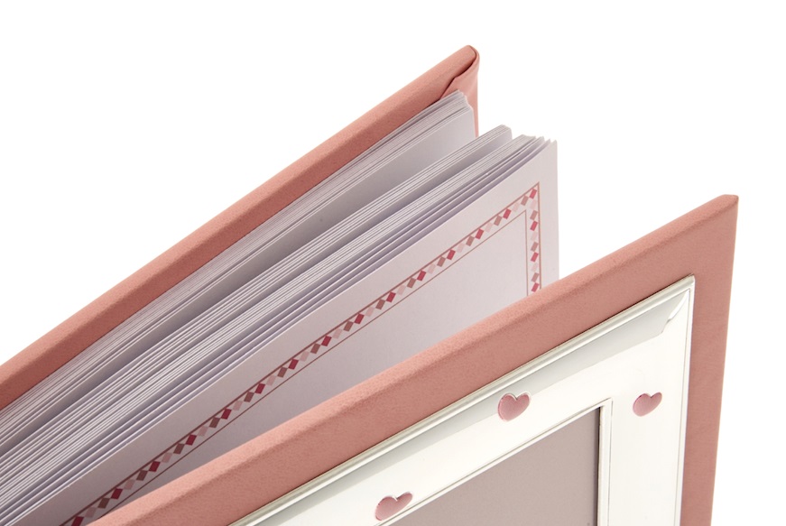 Album Orsetti con Cuore argento pvd rosa Selezione Zanolli