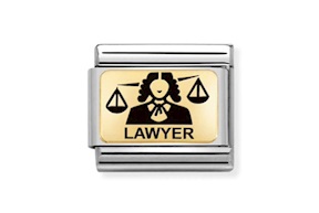 Lawyer Composable steel and gold Nomination