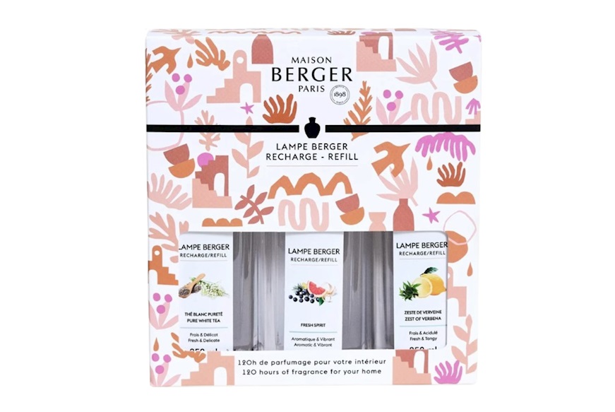Trio Pack Estival 3 refills of 250 ml Maison Berger Paris