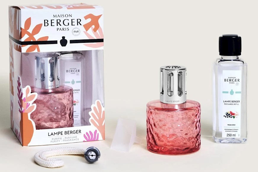Cofanetto Lampada Catalitica Estival Corail con profumo 250 ml Fresh Spirit Maison Berger Paris