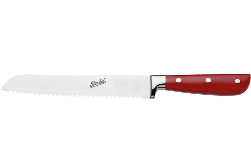 Bread knife Classic Line steel red Berkel
