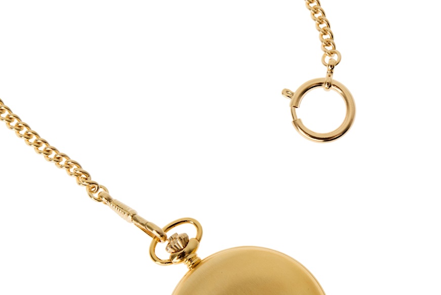 Orologio da taschino Regent acciaio dorato satinato Selezione Zanolli