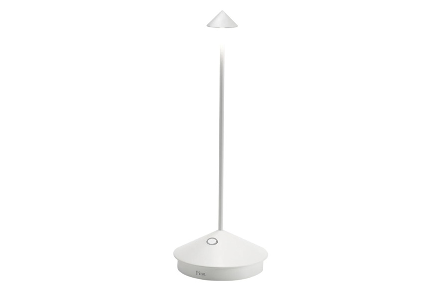 Table lamp Pina Matt White Zafferano