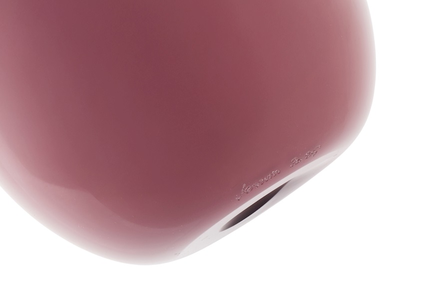 Vaso Fazzoletto vetro di Murano ametista Venini