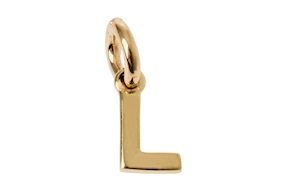 Ciondolo Lettera L oro 750‰ Selezione Zanolli