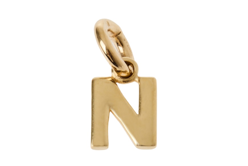 Ciondolo Lettera N oro 750‰ Selezione Zanolli