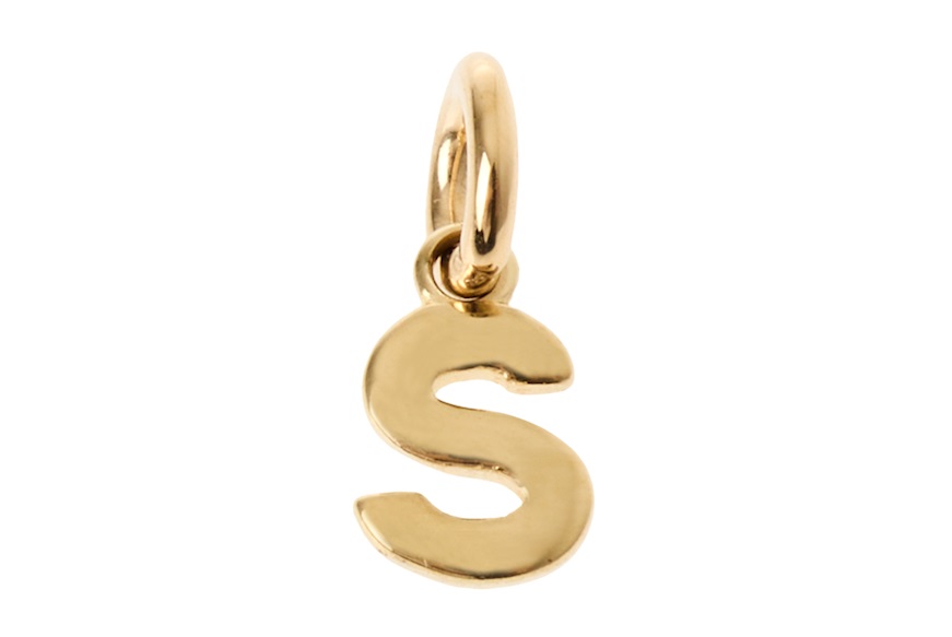 Ciondolo Lettera S oro 750‰ Selezione Zanolli