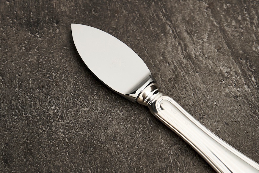 Coltello grana argento 20 grammi in stile Inglese usato ricondizionato Zanolli Vintage