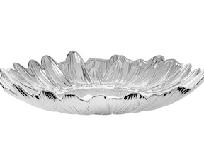 Ciotola girasole argento Selezione Zanolli