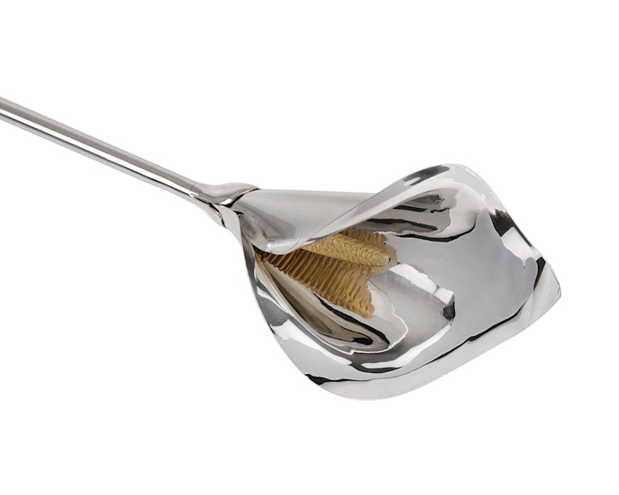 Bomboniera Calla argento senza foglia Selezione Zanolli