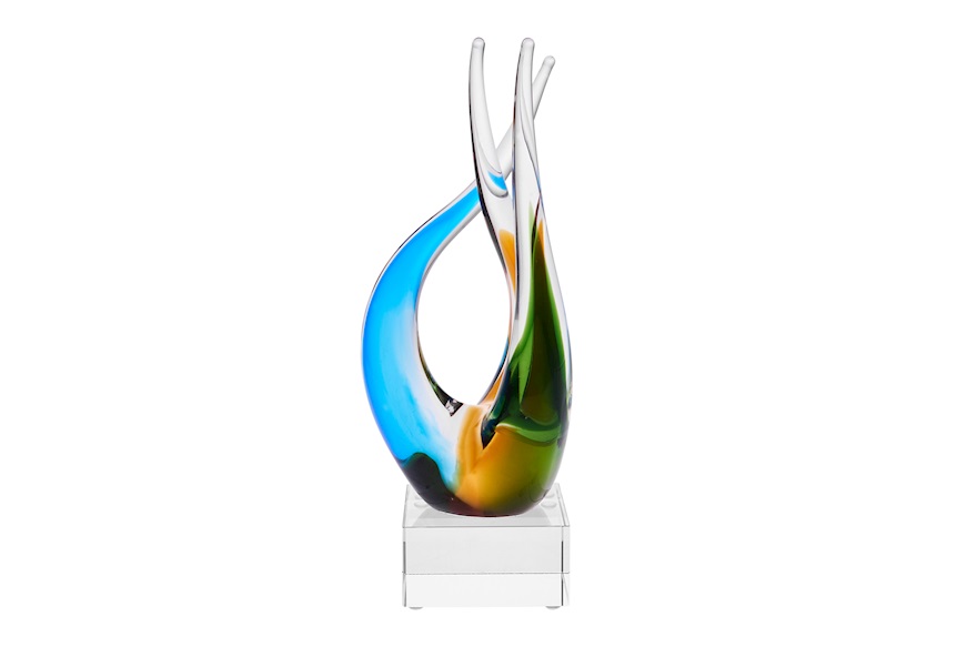 Trofeo Intrecciato in vetro soffiato Selezione Zanolli