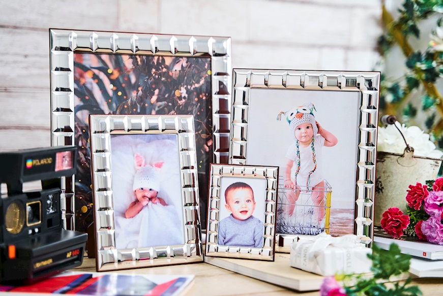 Picture Frame bilaminated Silver Zanolli