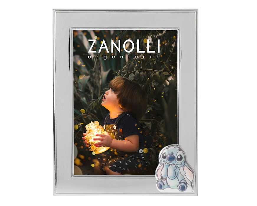 Cornice Lilo & Stitch argento pvd Disney