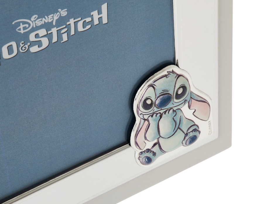 Cornice Lilo & Stitch argento pvd Disney
