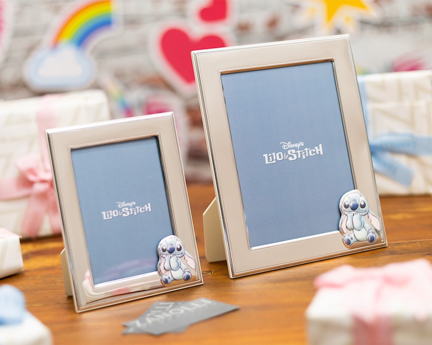 Cornice Lilo & Stitch argento pvd Disney