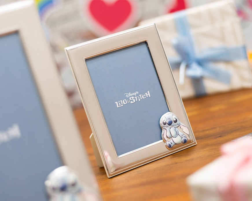 Cornice Lilo & Stitch argento pvd Disney