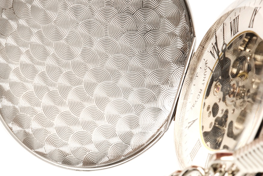 Pocket Watch Mount Royal steel Selezione Zanolli