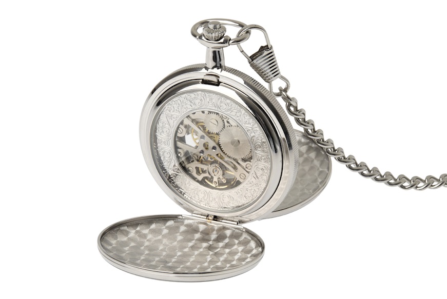 Pocket Watch Mount Royal steel Selezione Zanolli